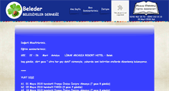 Desktop Screenshot of belede.org